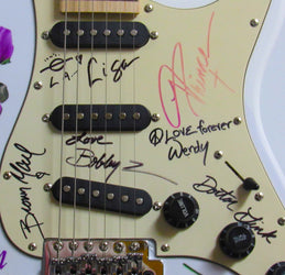 Prince & The Revolution Signed Guitar - Zion Graphic Collectibles