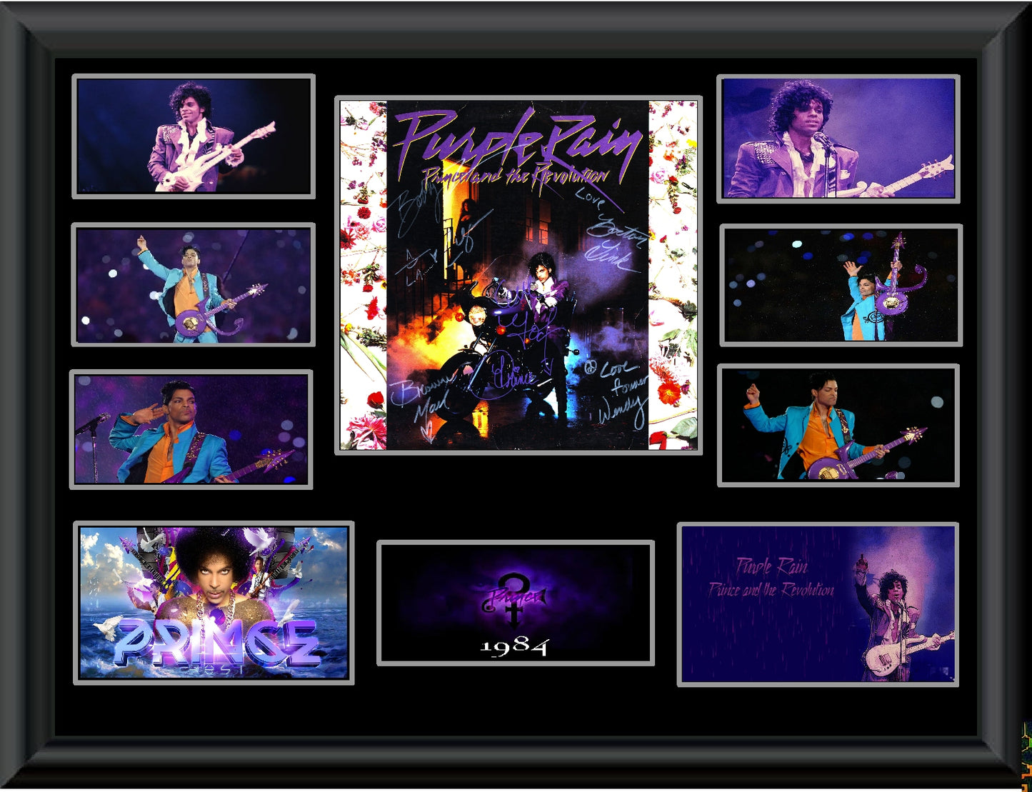 Prince Autographed Album cover