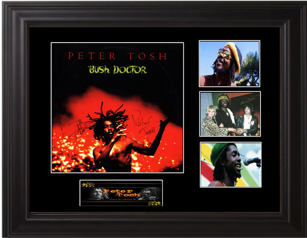 Peter Tosh Autographed  LP