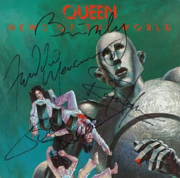 Queen Autographed LP - Zion Graphic Collectibles loading=