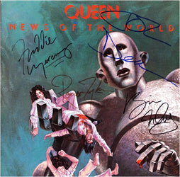 Queen Autographed LP - Zion Graphic Collectibles