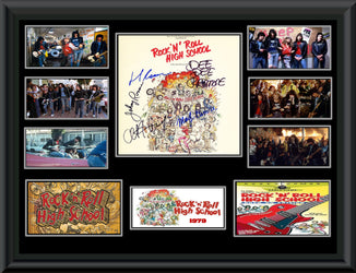 Rock ‘N’ Roll High School Cast Signed Movie Soundtrack Album loading=