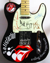 Rolling Stones Autographed guitar loading=