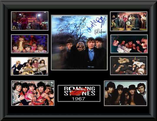 Rolling Stones Autographed Between The Buttons  lp - Zion Graphic Collectibles