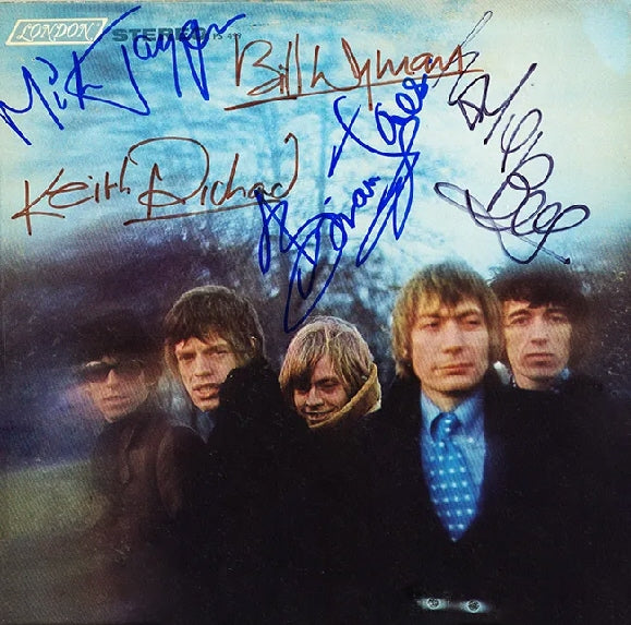 Rolling Stones Autographed Between The Buttons  lp
