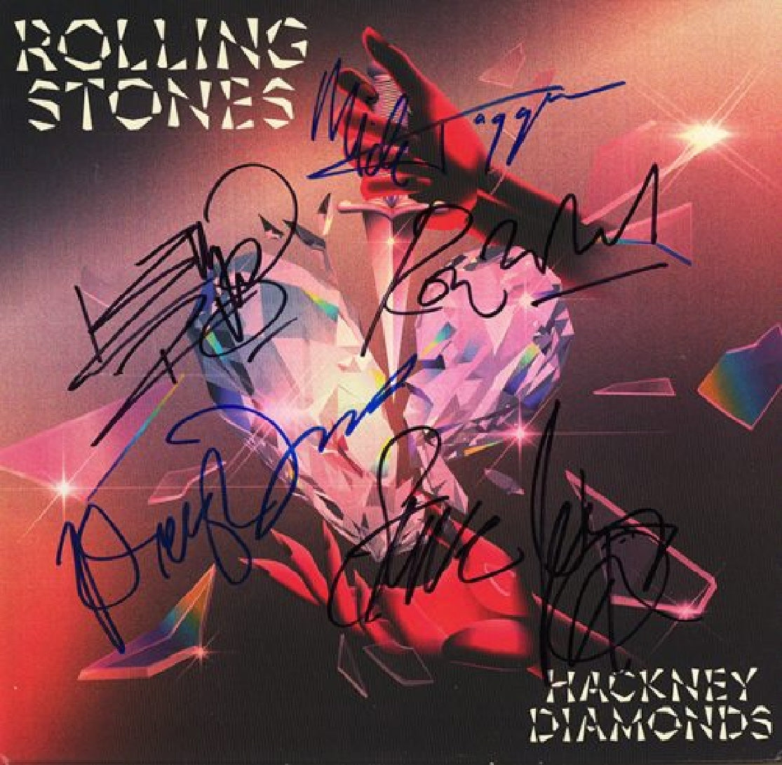 The Rolling Stones Signed Hackney Diamonds Album