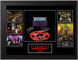 Rush autographed 2112 lp - Zion Graphic Collectibles