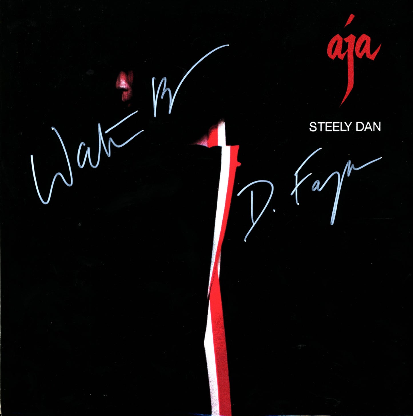 Steely Dan Autographed Aja LP - Zion Graphic Collectibles