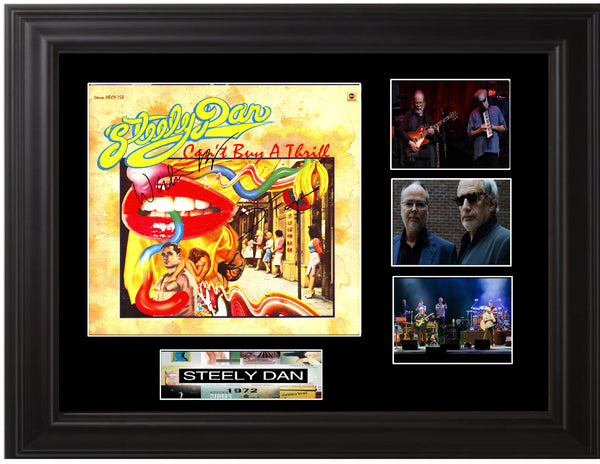 Steely Dan Autographed Can't Buy A Thrill LP - Zion Graphic Collectibles