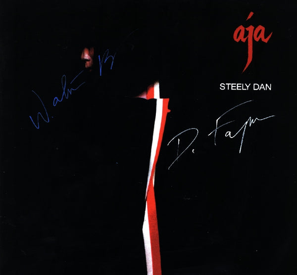 Steely Dan Autographed Aja LP