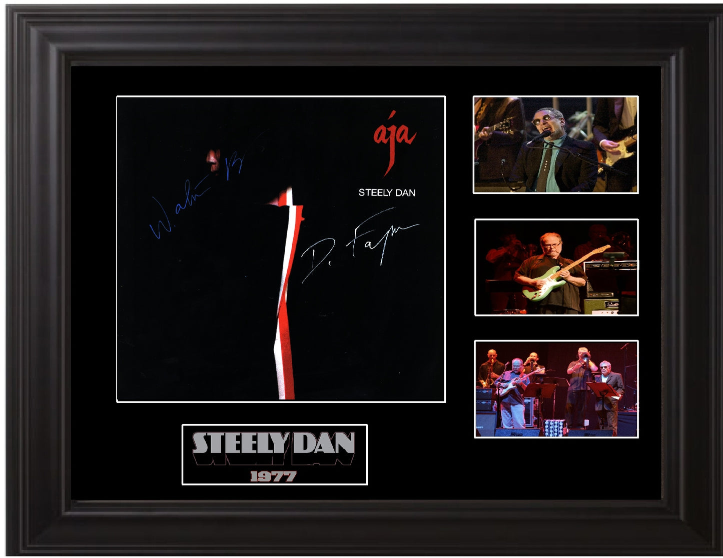 Steely Dan Autographed Aja LP