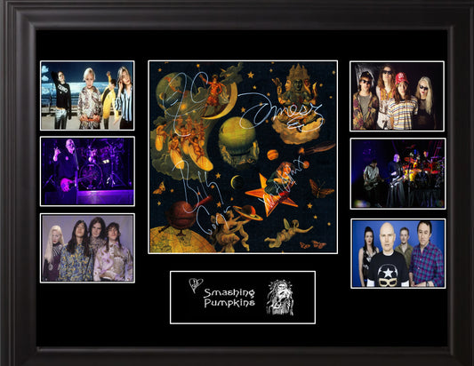 Smashing Pumpkins Autographed LP - Zion Graphic Collectibles
