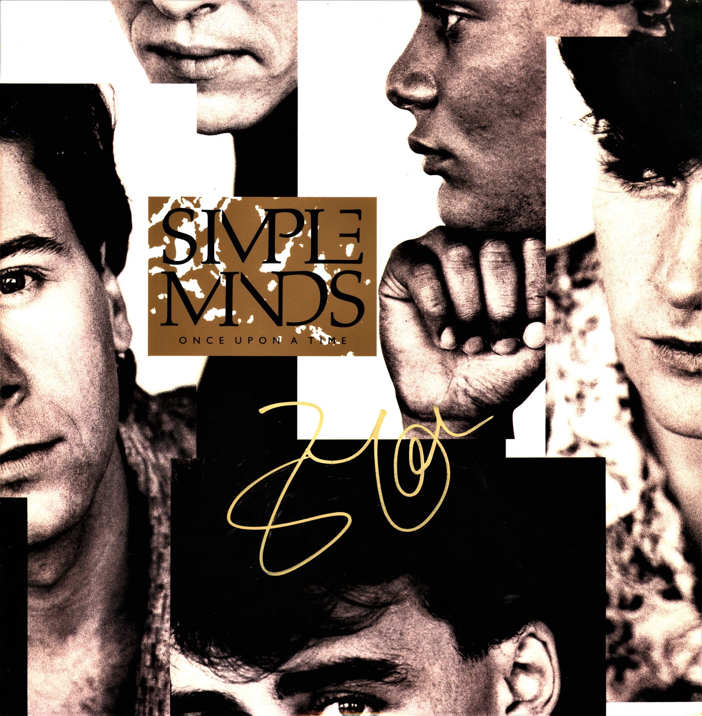 Simple Minds Autographed LP - Zion Graphic Collectibles