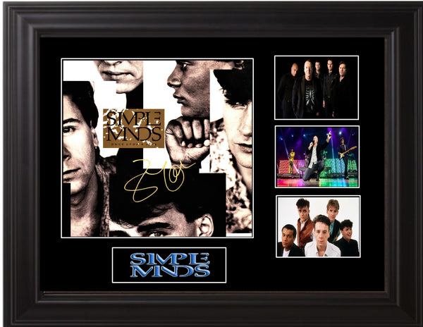 Simple Minds Autographed LP - Zion Graphic Collectibles