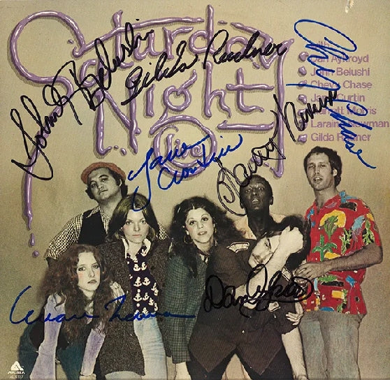 Saturday Night Live Cast Signed First Episode Soundtrack