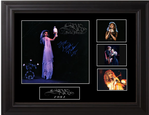 Stevie Nicks Band Signed Bella Donna Album - Zion Graphic Collectibles