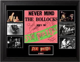 Sex Pistols Autographed LP - Zion Graphic Collectibles loading=