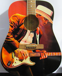 Stevie Ray Vaughan Custom Guitar - Zion Graphic Collectibles loading=