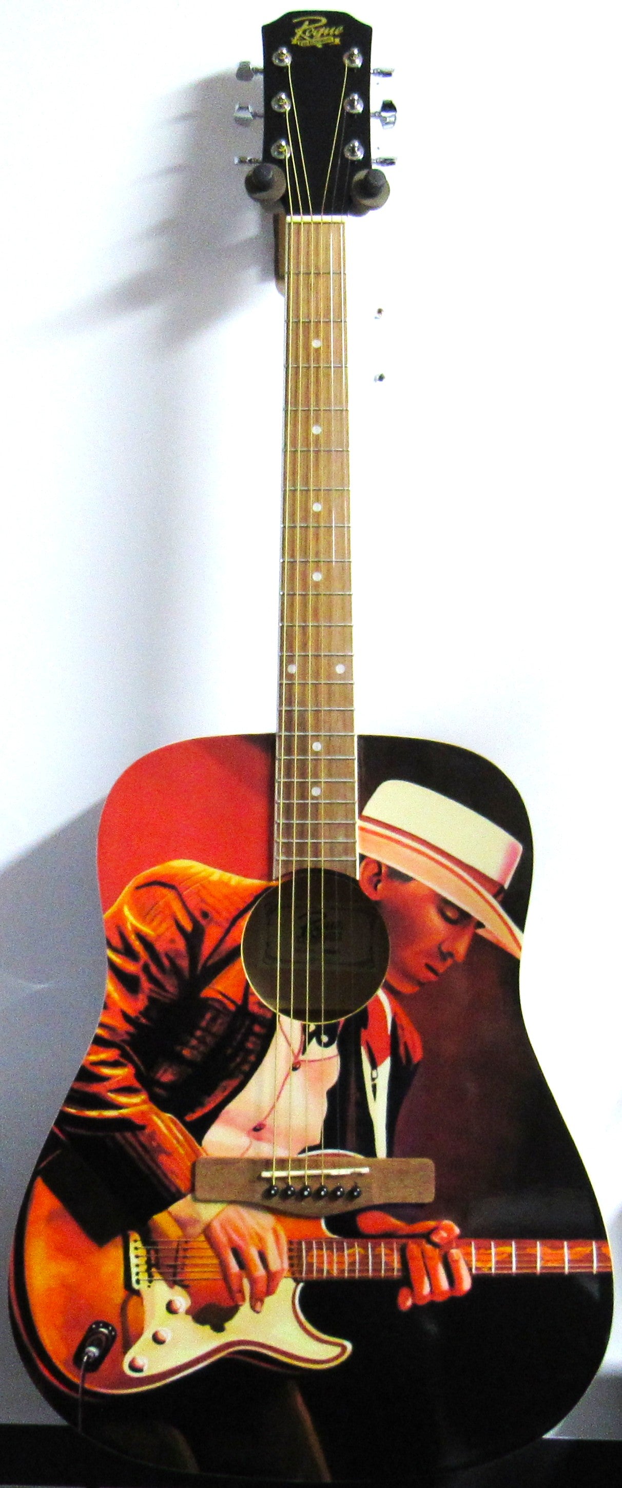 Stevie Ray Vaughan Custom Guitar - Zion Graphic Collectibles
