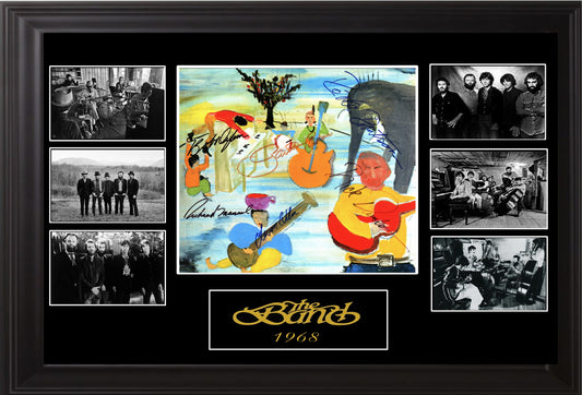 The Band Music From Big Pink Signed LP - Zion Graphic Collectibles