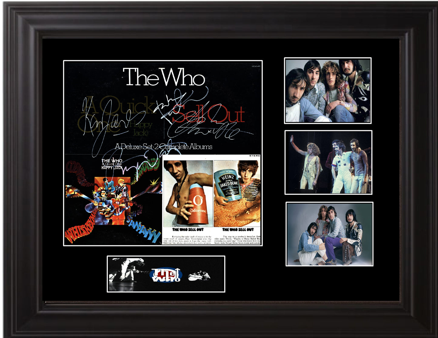 The Who Autographed LP - Zion Graphic Collectibles