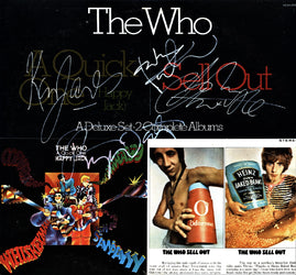 The Who Autographed LP - Zion Graphic Collectibles