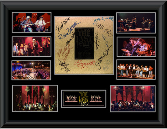 The Last Waltz Autographed LP Flat - Zion Graphic Collectibles