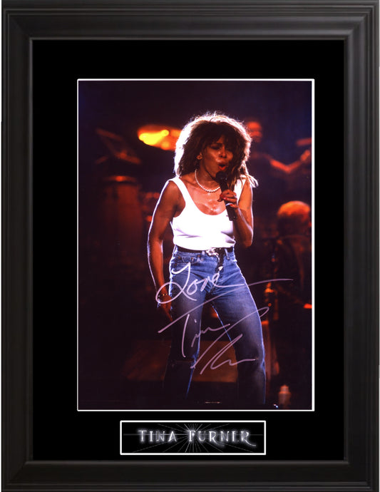 Tina Turner Autographed Photo - Zion Graphic Collectibles