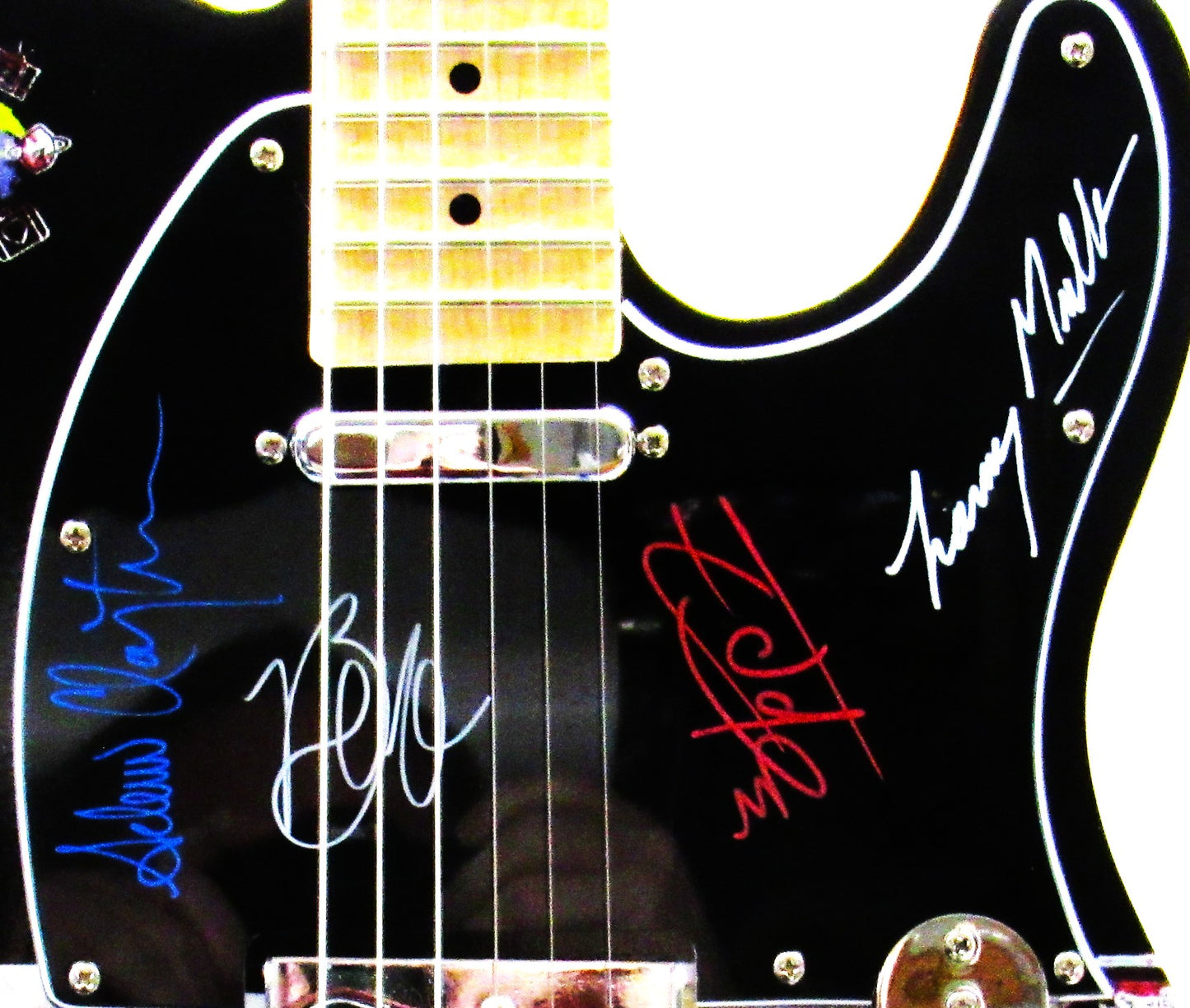 U2 Autographed Guitar - Zion Graphic Collectibles