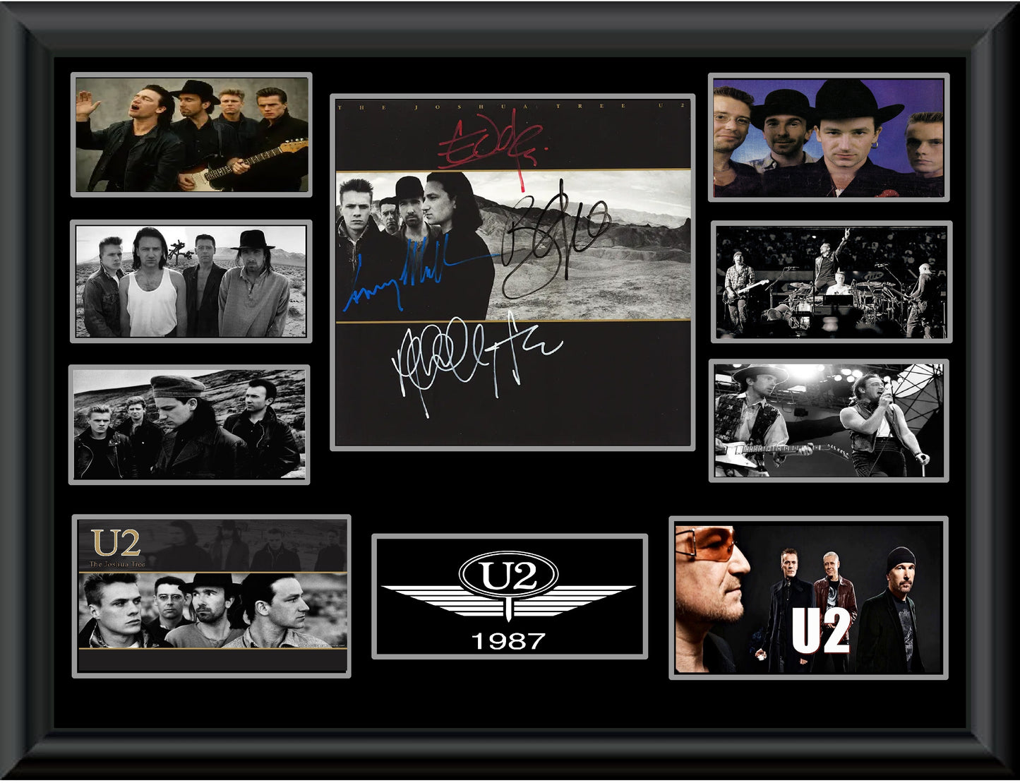 U 2 Autographed LP
