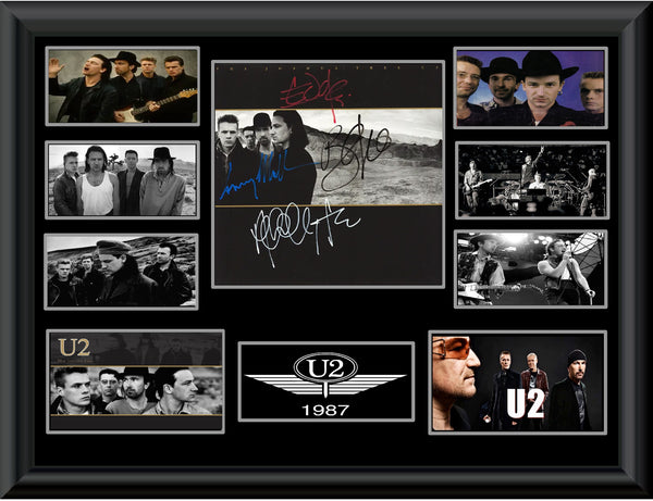 U 2 Autographed LP