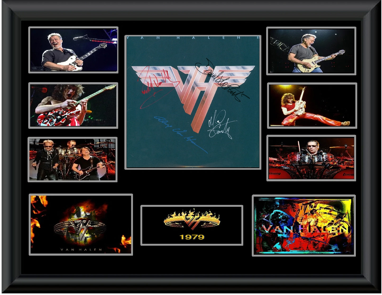 Van Halen Band Signed Van Halen 2