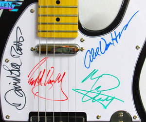 Van Halen Autographed Guitar - Zion Graphic Collectibles