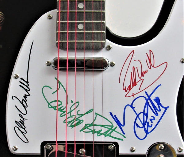 Van Halen Autographed Guitar - Zion Graphic Collectibles
