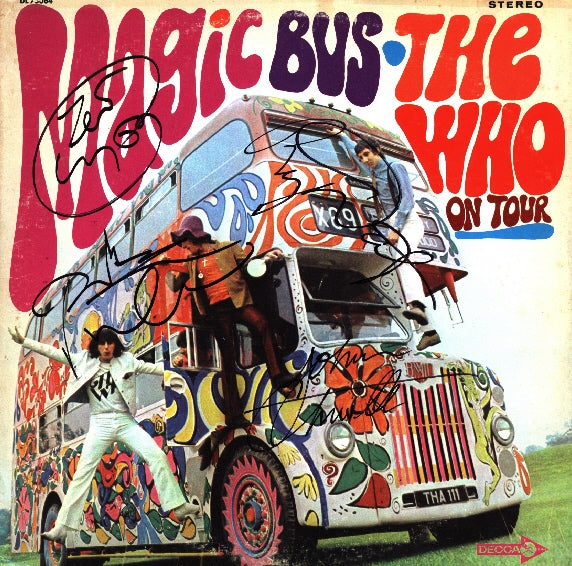 The Who Autographed Lp