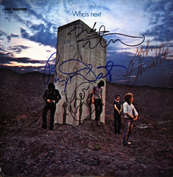 The Who Autographed Display "Who's Next" Lp