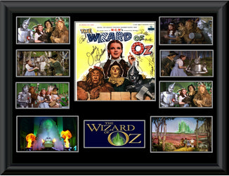 Wizard of Oz Autographed Framed LP Cast Signed Memorabilia loading=
