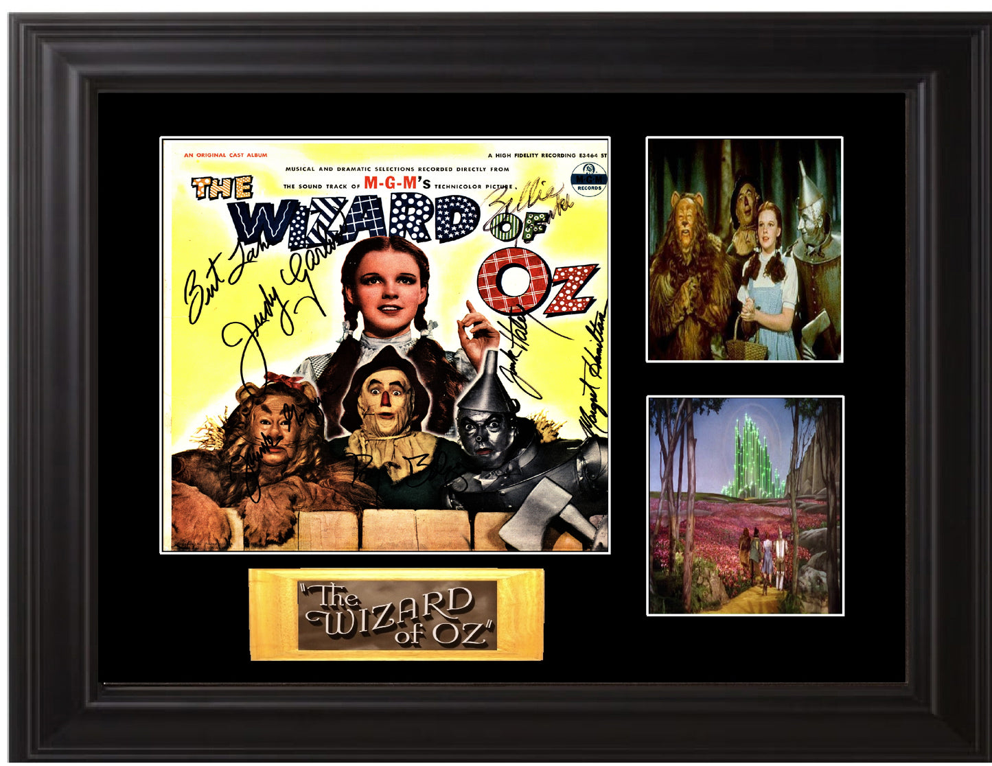 The Wizard Of Oz Autographed LP - Zion Graphic Collectibles