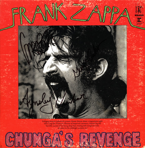Frank Zappa Autographed lp - Zion Graphic Collectibles