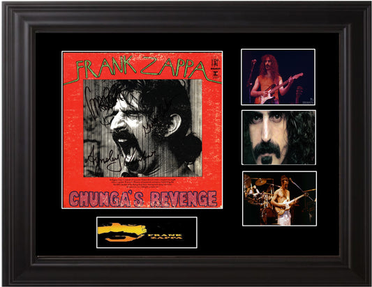 Frank Zappa Autographed lp - Zion Graphic Collectibles