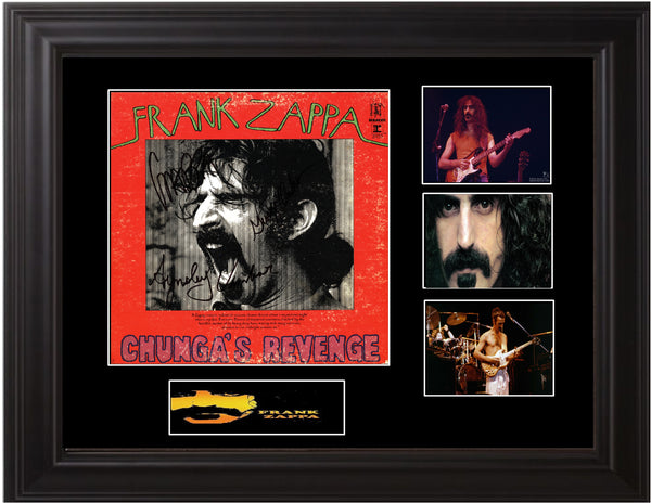 Frank Zappa Autographed lp - Zion Graphic Collectibles