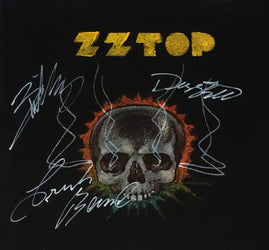 ZZ Top Band Autographed  Album loading=