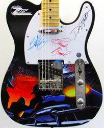 Z Z TOP Autographed Guitar - Zion Graphic Collectibles loading=