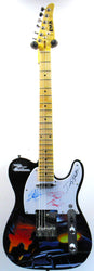 Z Z TOP Autographed Guitar - Zion Graphic Collectibles loading=