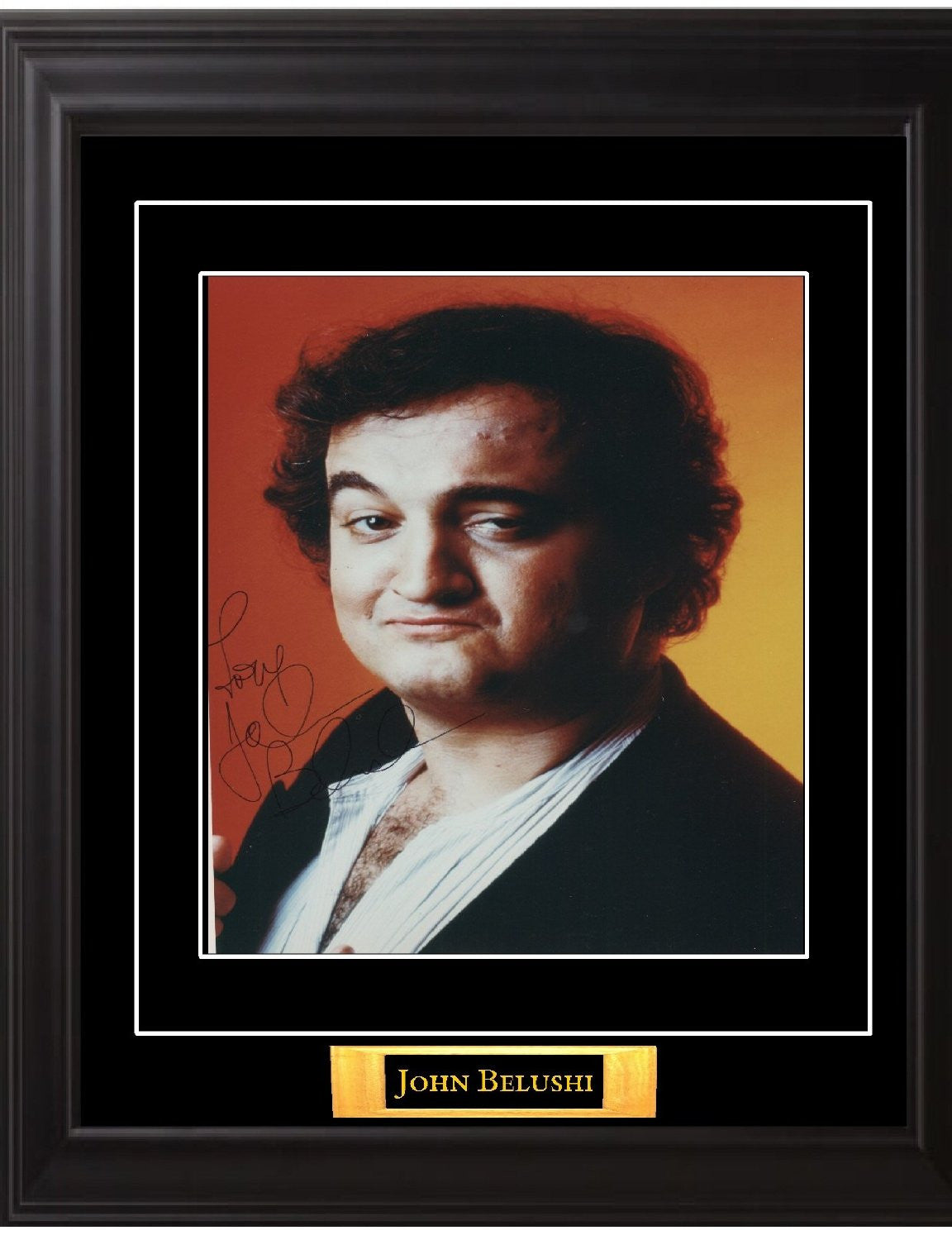 John Belushi Autographed 8"x10" Photo - Zion Graphic Collectibles