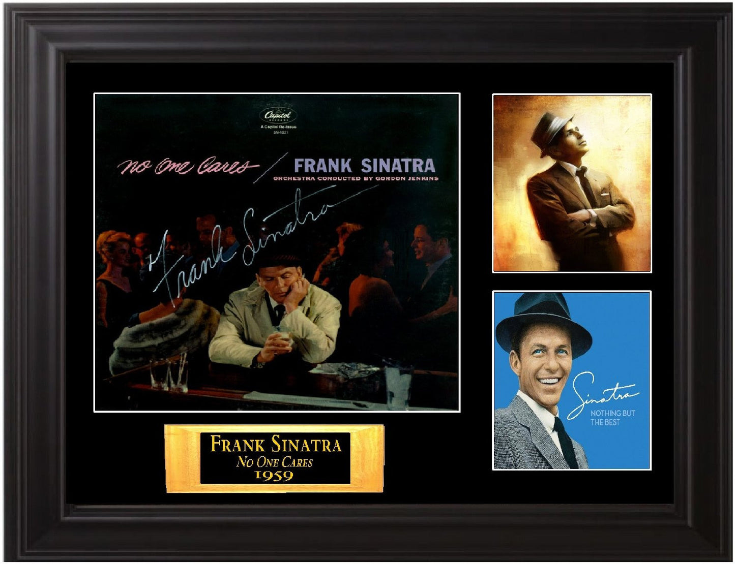 Frank Sinatra Signed No One Cares Lp - Zion Graphic Collectibles