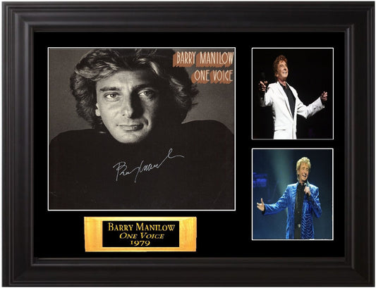 Barry Manilow Signed Album - Zion Graphic Collectibles