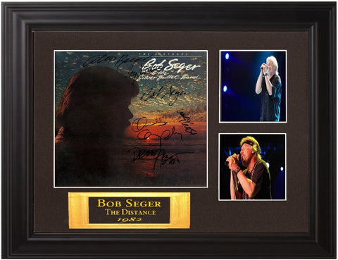 Bob Seger and the Silver Bullet Band Autographed Lp "The Distance" - Zion Graphic Collectibles