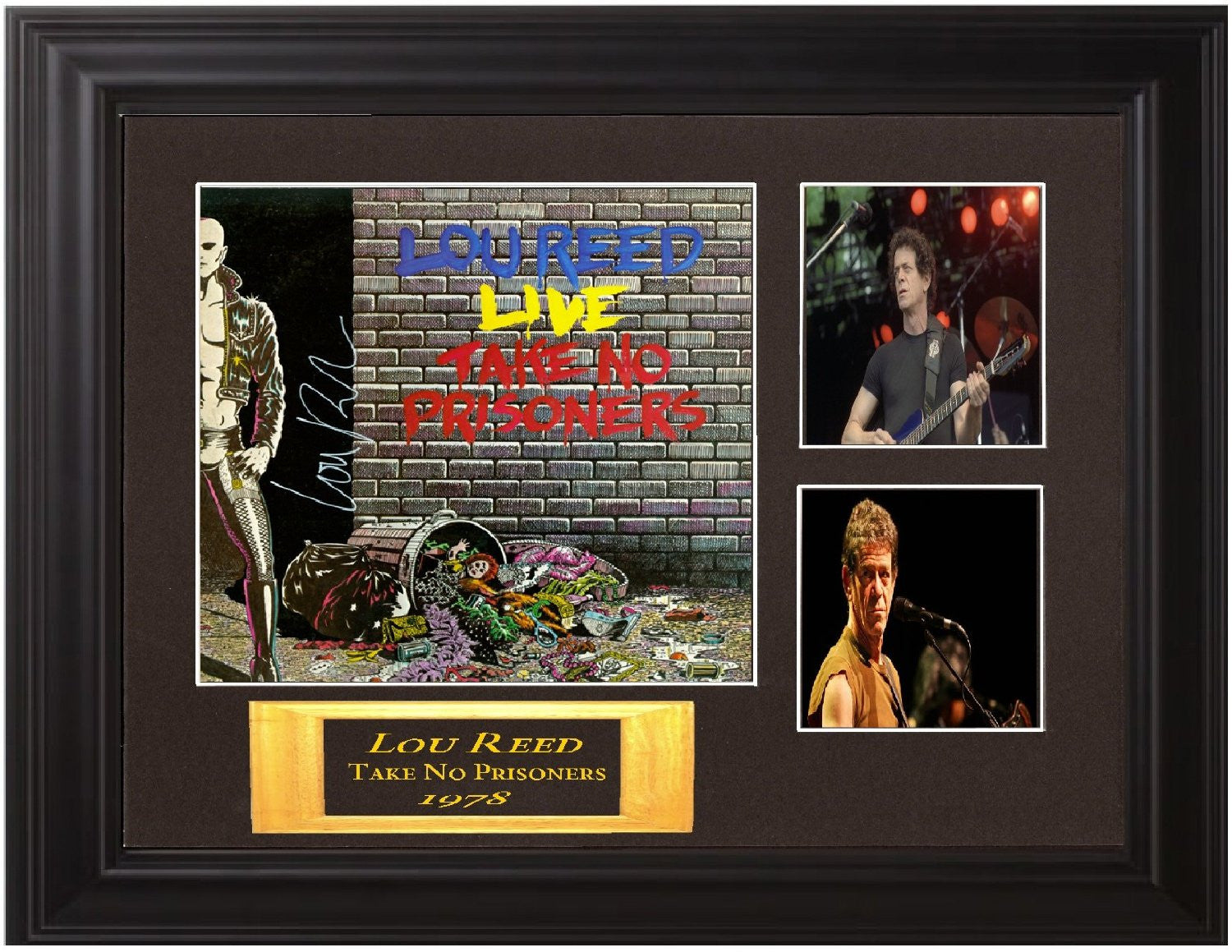 Lou Reed Autographed Lp | Zion Graphic Collectibles