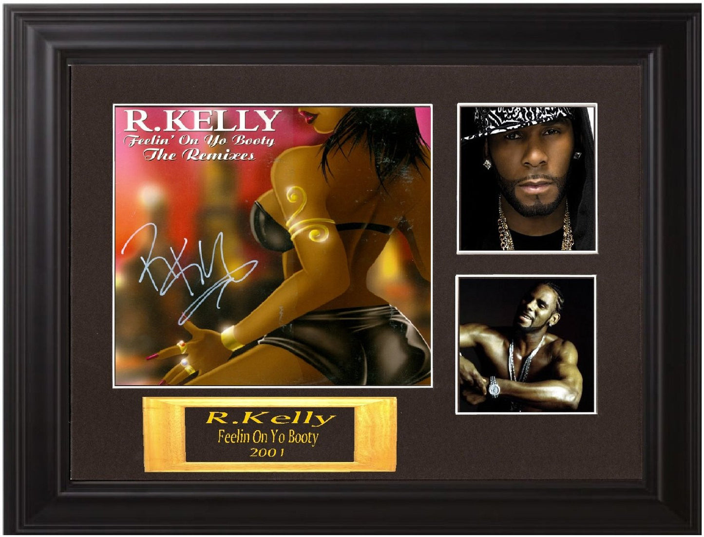 R Kelly Autographed Lp - Zion Graphic Collectibles